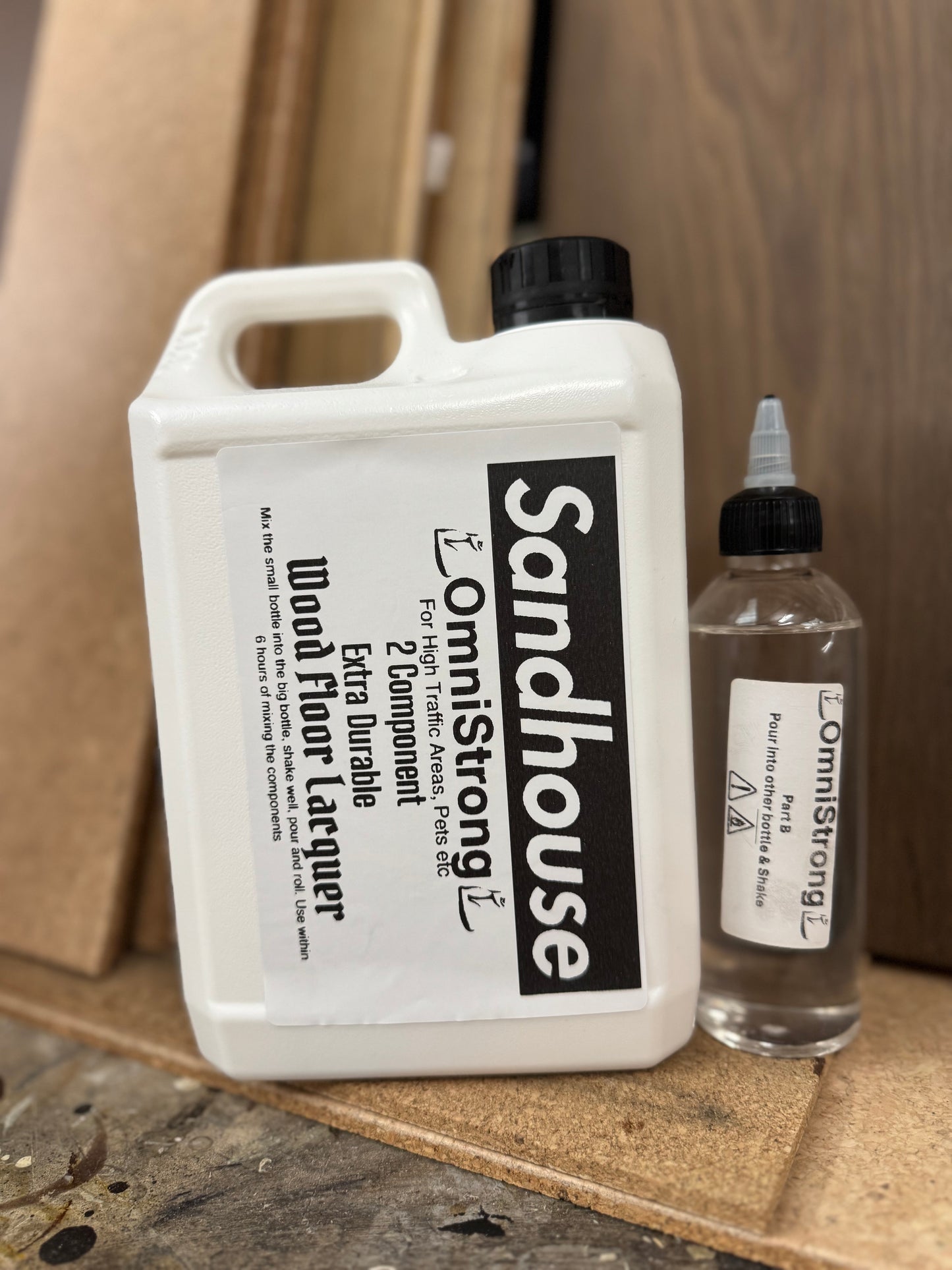 #Sandhouse Extra Durable 2 Component Top Coat - 💪OmniStrong💪