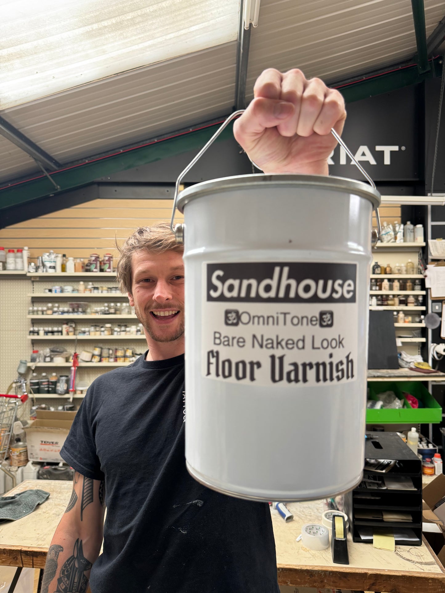 #Sandhouse OmniTone™ Bare Naked Varnish (Raw Wood Look)