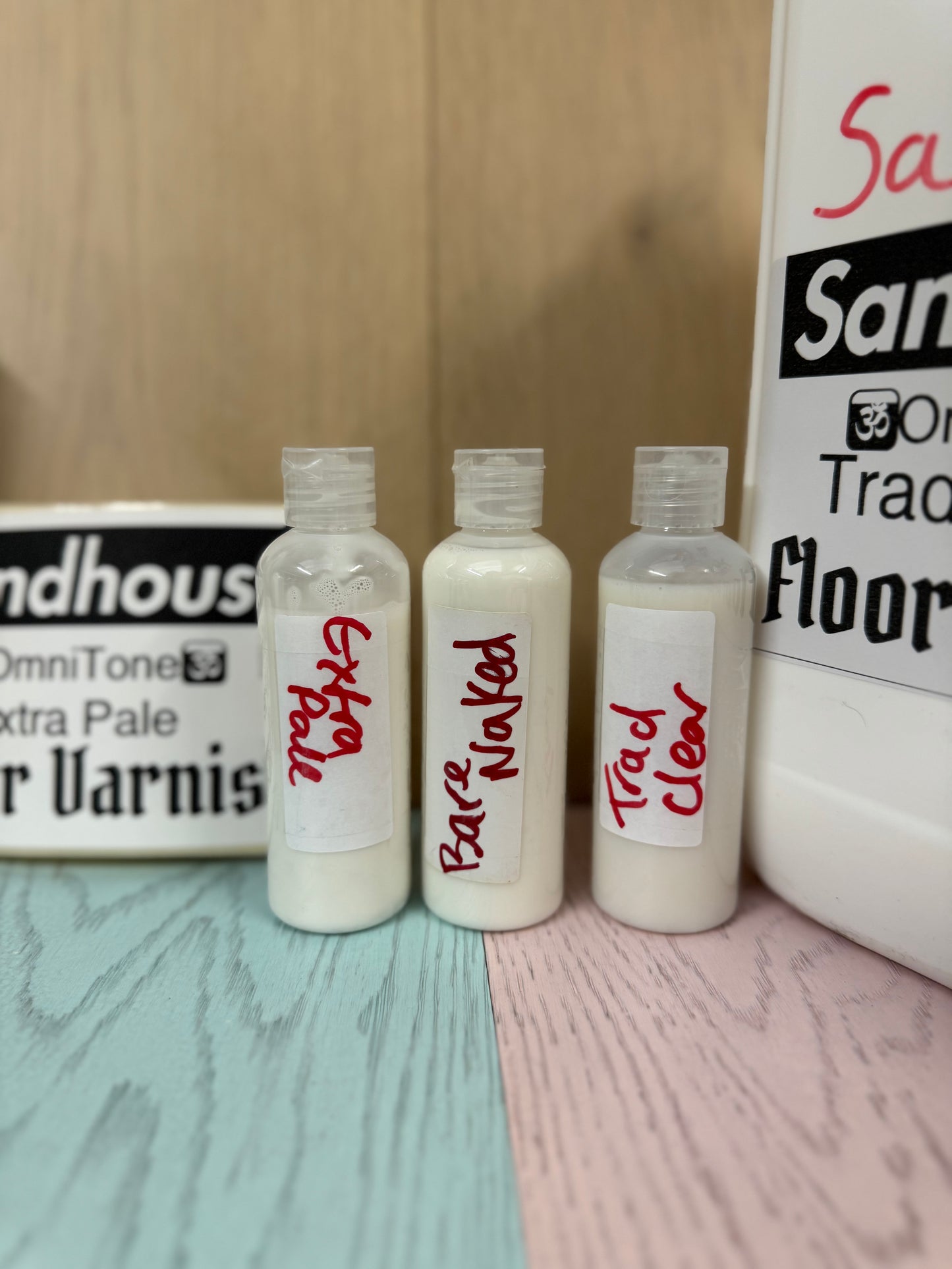 #Sandhouse 3 in 1 Varnish Samples