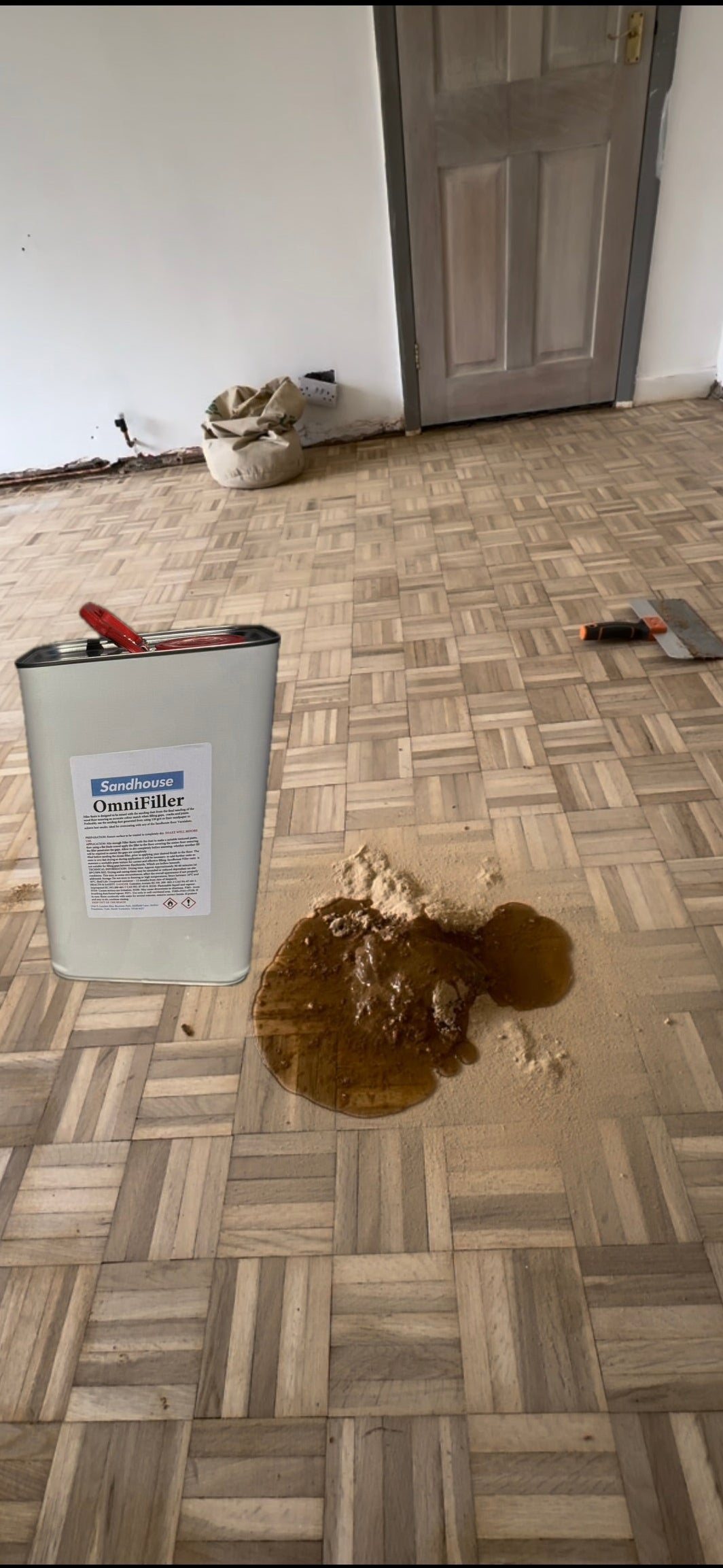 Floor Dust Filler - Mix & Go 5L