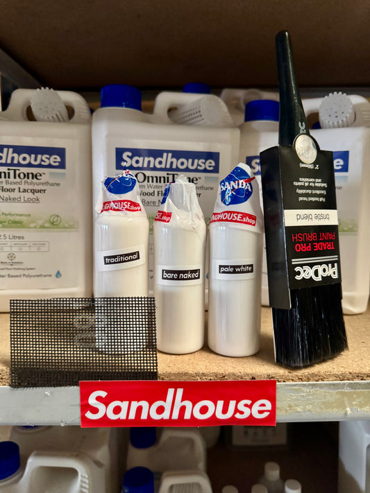 #Sandhouse 3 in 1 Varnish/Lacquer Samples