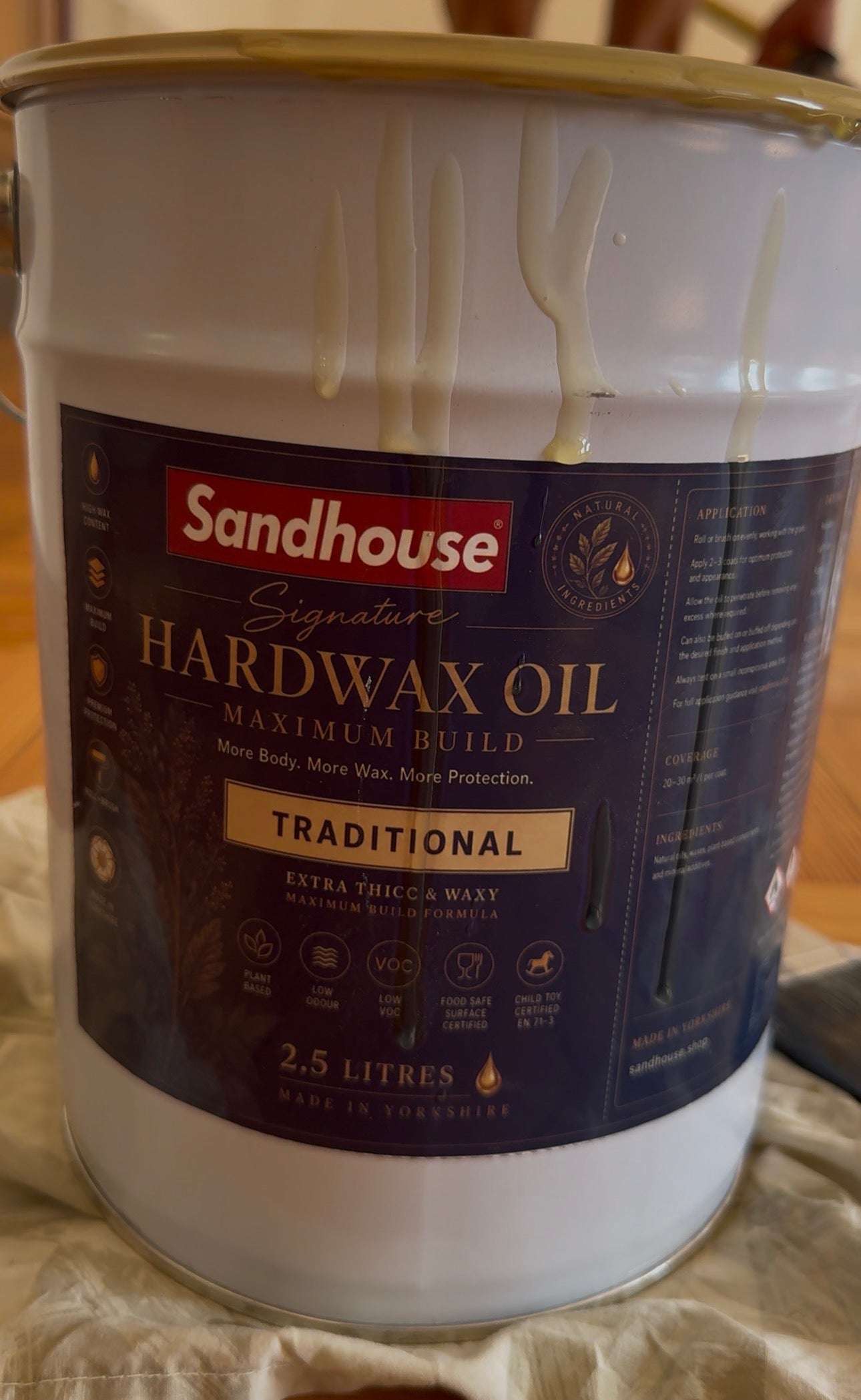 #Sandhouse Premium Signature Hardwax Oil | Extra Thicc & Waxy™
