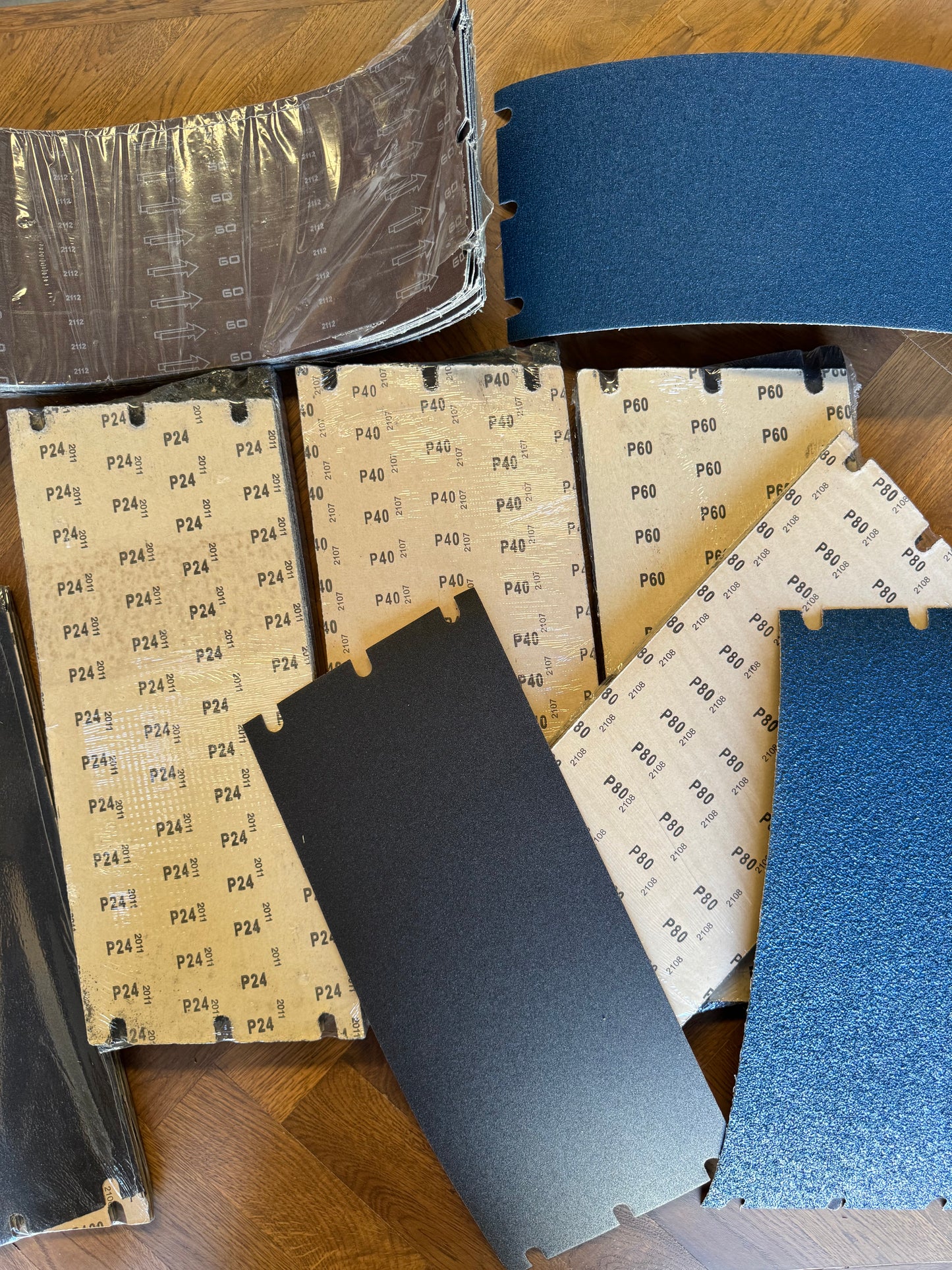 Floorboard Sanding Sheets Bundle